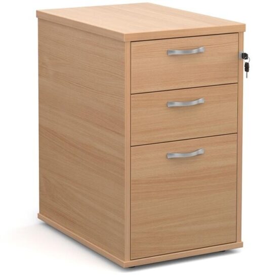 Pedestal 3 Drawer Desk High - Image 5