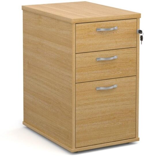 Pedestal 3 Drawer Desk High - Image 3