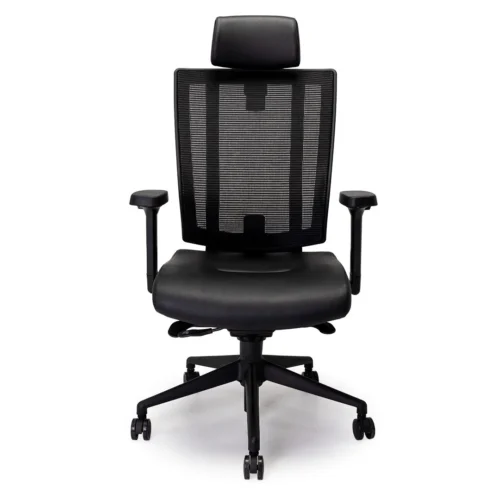 NetOne High-Back Black Office Chair