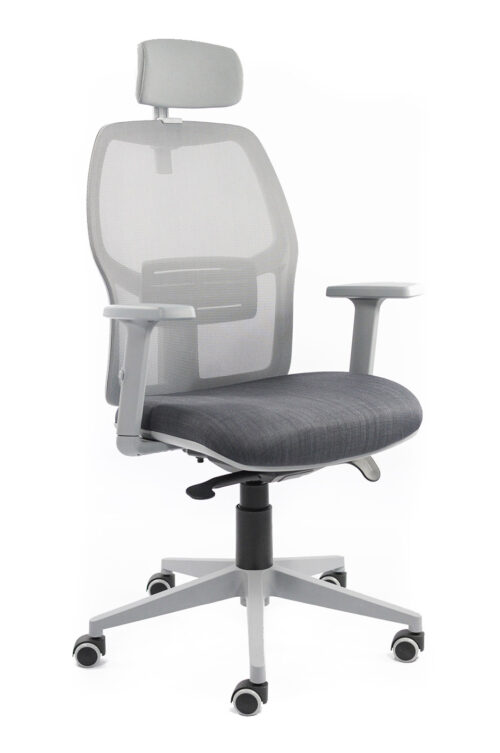 Airo Grey High-Back Chair