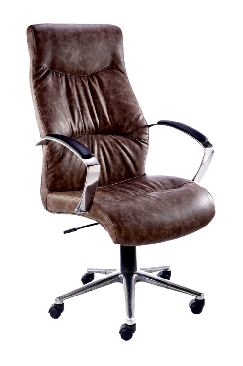 Raggio PU High-Back Chair